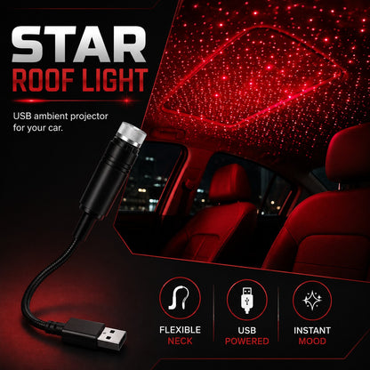 USB Ceiling Moon Earth Projection Light