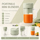 Portable USB Rechargeable Juicer Blender