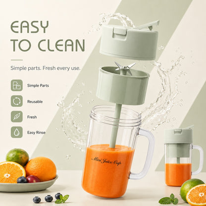Portable USB Rechargeable Juicer Blender